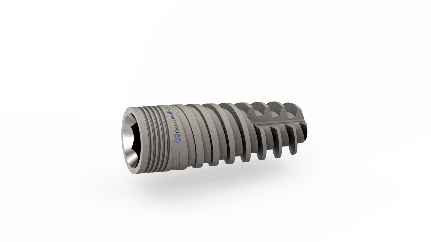 Dental Titanium Spiral Implant Sterile Sterilized For Internal Hex Lab