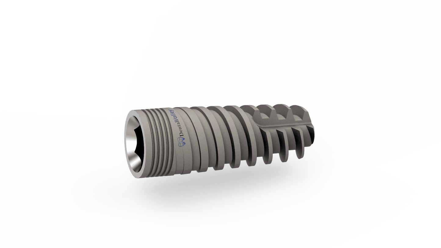 Dental Titanium Spiral Implant Sterile Sterilized For Internal Hex Lab