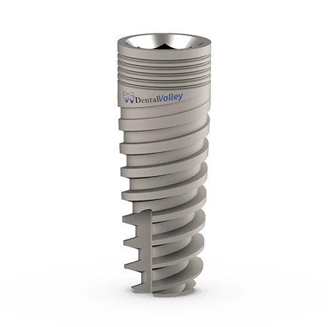 Dental Titanium Spiral Implant Sterile Sterilized For Internal Hex Lab