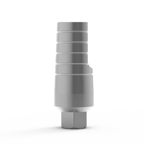 Titanium Straight Abutment Narrow for Regular Platform for Implant 2.42 Hex