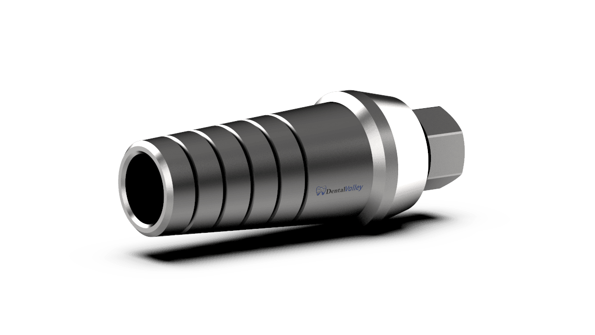 Straight Abutment With Shoulder Regular Platform For Dental Dentist Lab
