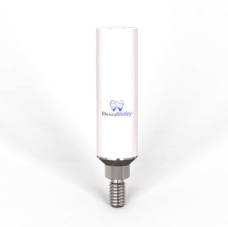 Dental Implant UCLA Chrome-Cobalt Base Internal Hex Lab 2.42 With Titanium Screw