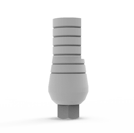 Dental Castable Straight Abutment Rotational and Anti Rotational