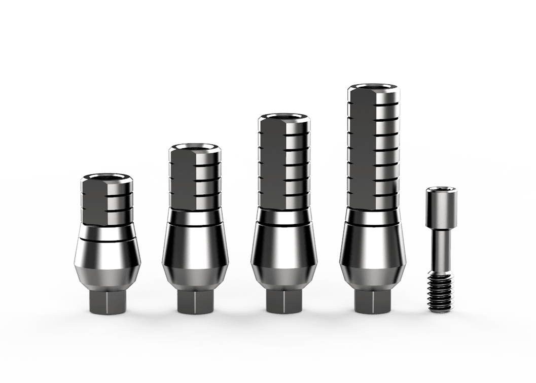 Dental Straight Abutments Regular Platorm with Screw
