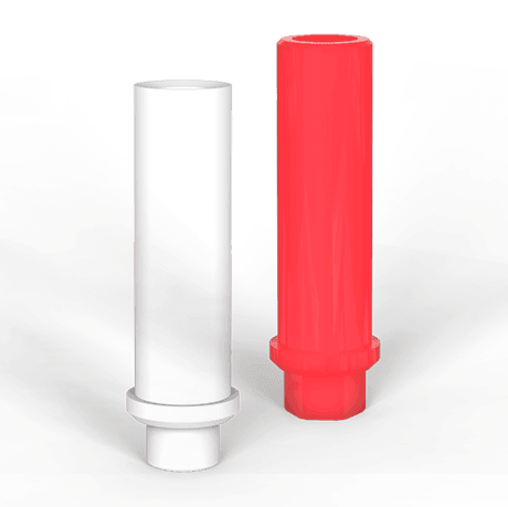 Plastic Castable Abutment With/Without Hex For Dental Implant Hex Dentist  