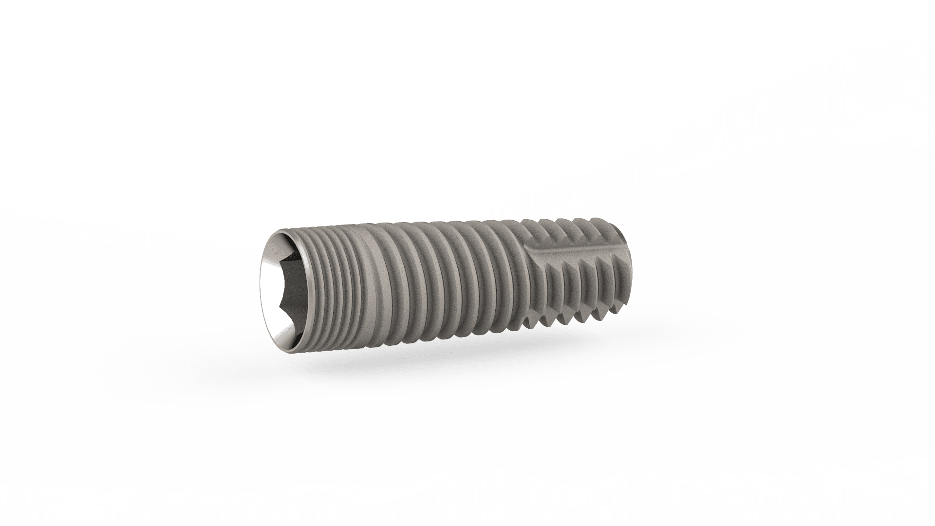 Dental Implant DFI Cylindrical Sterilized Titanium For Internal Dentist Lab