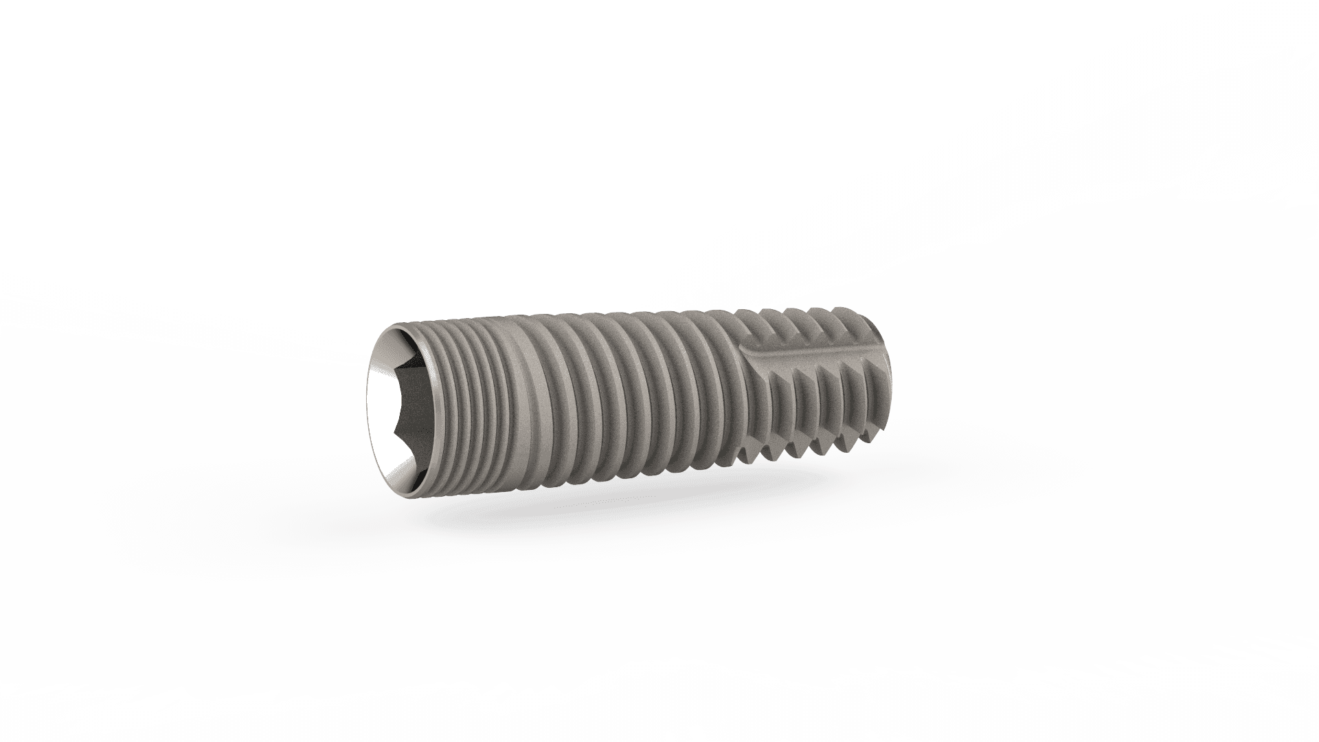 Dental Implant DFI Cylindrical Sterilized Titanium For Internal Dentist Lab