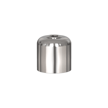 Dental Implant Titanium Healing Cap For Angled / Straight Multi Unit +Fixation Screw