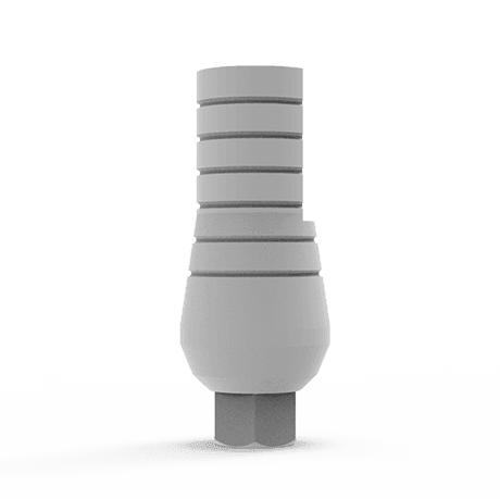 Castable Straight Abutment With/Without Hex For Dental Implant Hex Dentist 