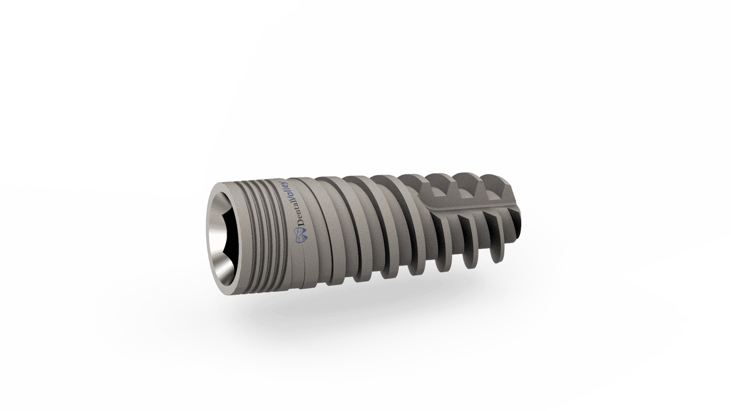 Dental Titanium Spiral Implant Sterile Sterilized For Internal Hex Lab 