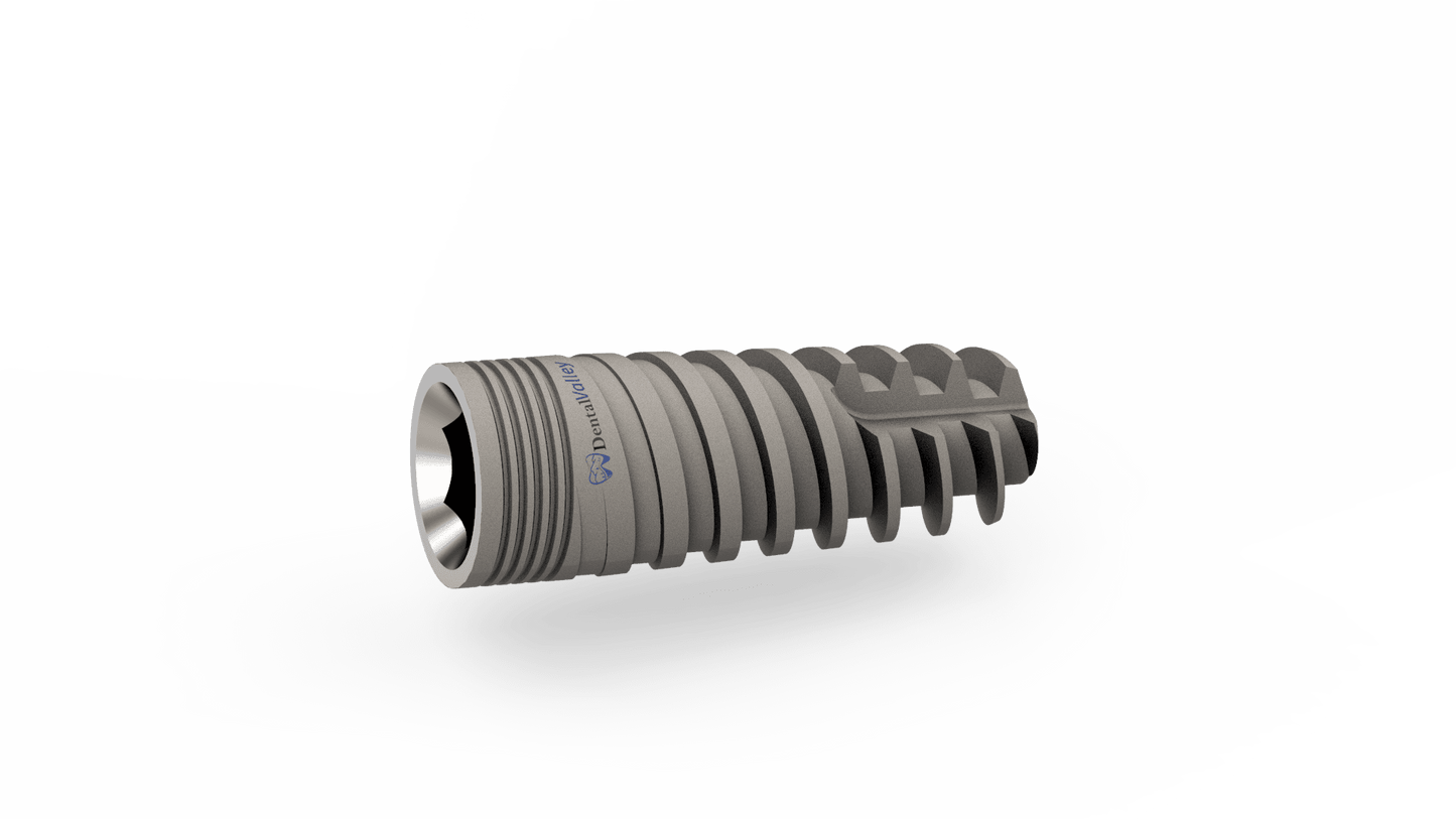 Dental Titanium Spiral Implant Sterile Sterilized For Internal Hex Lab 