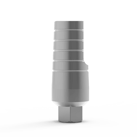 Titanium Straight Abutment Narrow for Regular Platform for Implant 2.42 Hex​​​​​​​ 