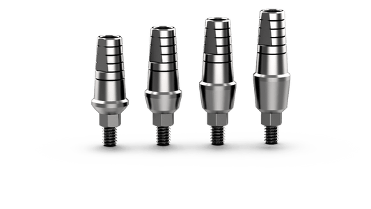 Straight Abutment With Shoulder Regular Platform For Dental Dentist Lab