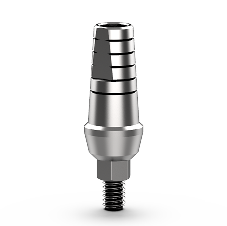 Straight Abutment With Shoulder Regular Platform For Dental Dentist Lab