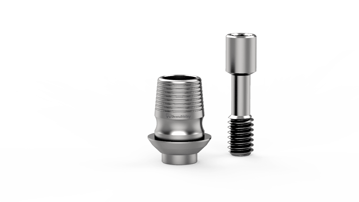 Dental Implant Sirona® Compatible Ti-Base CAD/CAM Rotational Without Hex