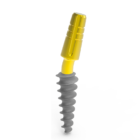 Alto One-Piece Dental Implant Immediate load Bent Position View