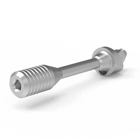 Dental Angled Multi Unit Abutment with Mount Holder Screw Connection View