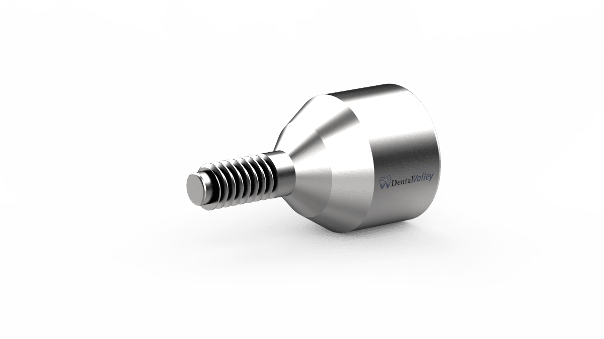Dental Healing Abutment Wide Platform Thread View