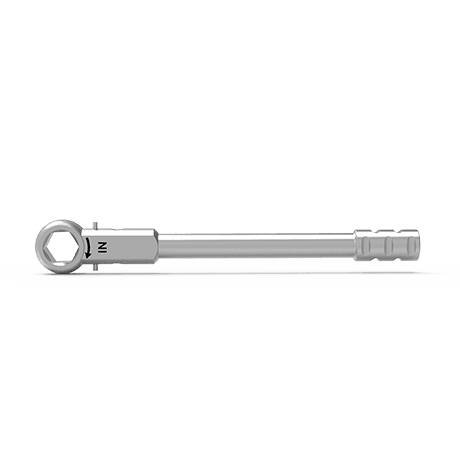 Dental Implant Ratchet Wrench 6.35 mm Horizontal View
