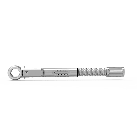 Dental Implant Torque Ratchet 6.35 mm Horizontal View