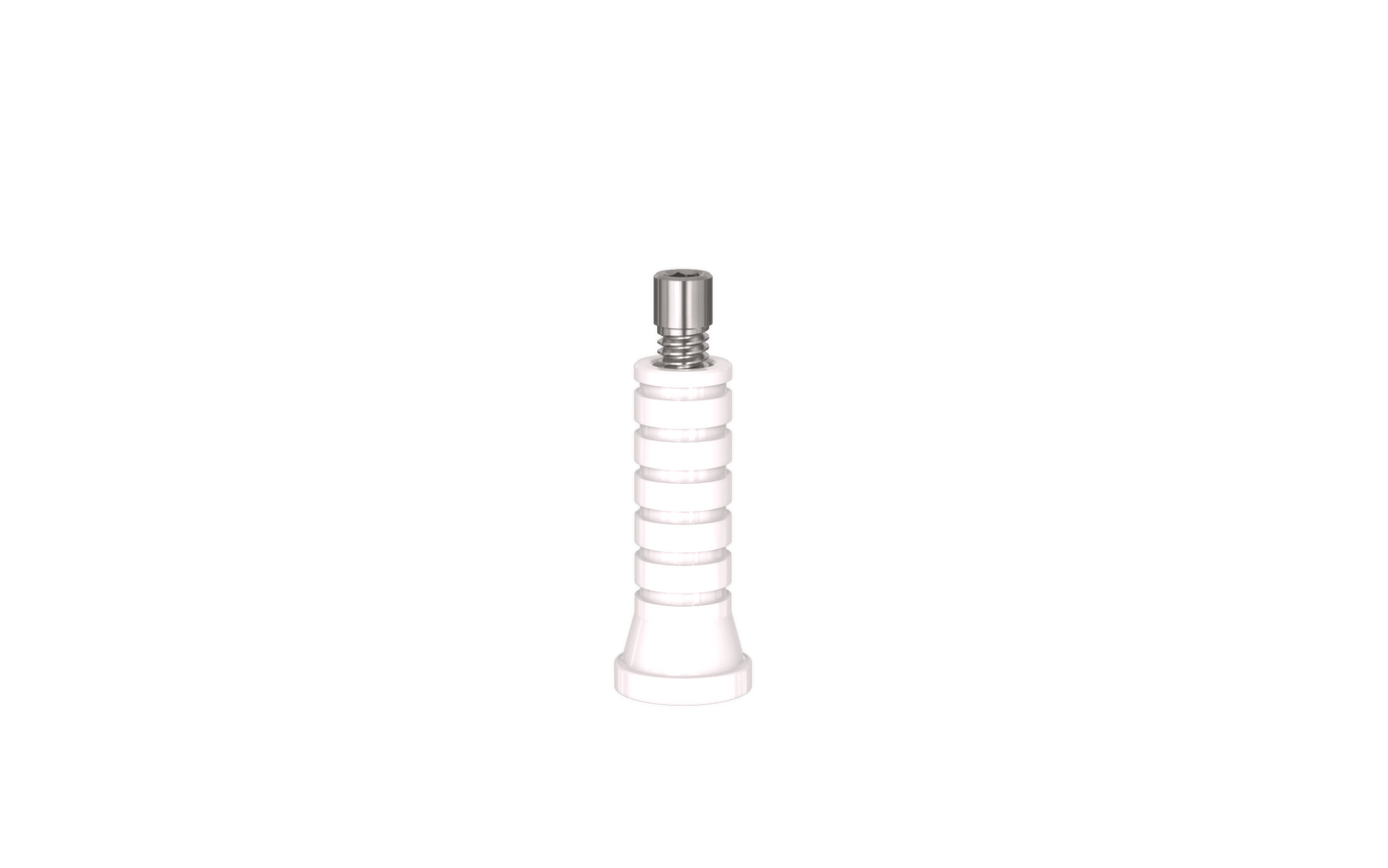 Dental Plastic Cylinder Sleeve for Multi Unit System Straight Set