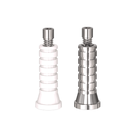 Dental Titanium and Plastic Cylinder Sleeves for Multi Unit System