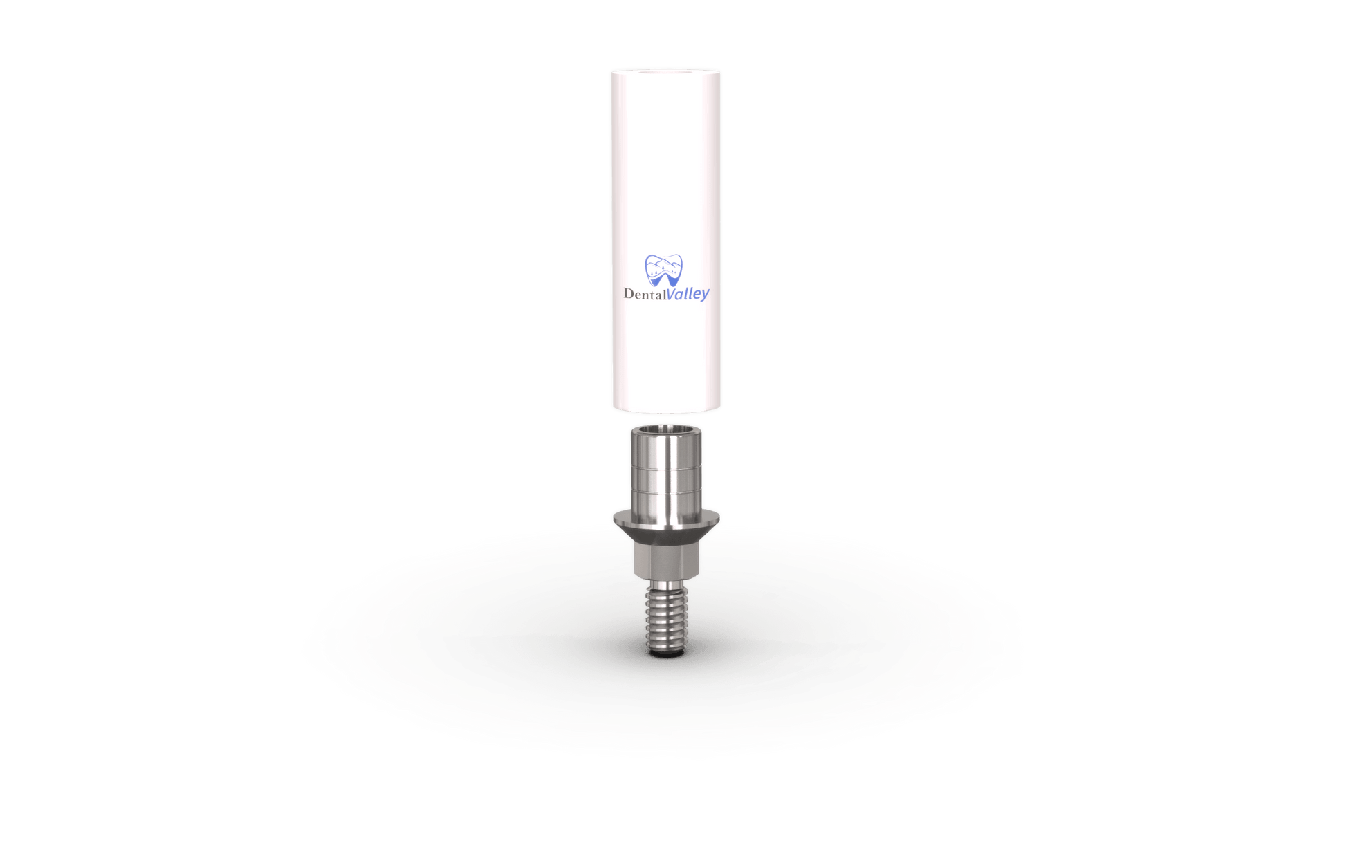 Dental Titanium Base with UCLA Abutment Open View