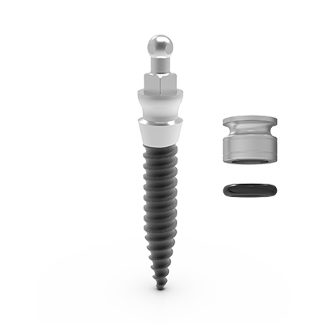 Mino O-Ball Mini One-Piece Dental Implant Kit Front View