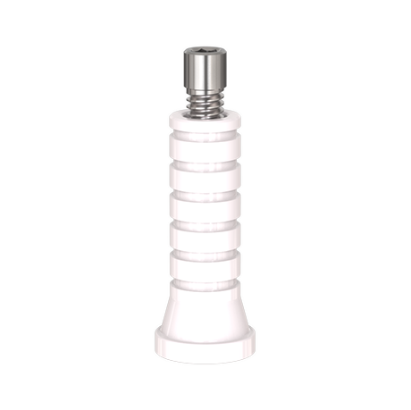 Multi Unit Plastic Cylinder Sleeve for Internal Hex Dental Implant