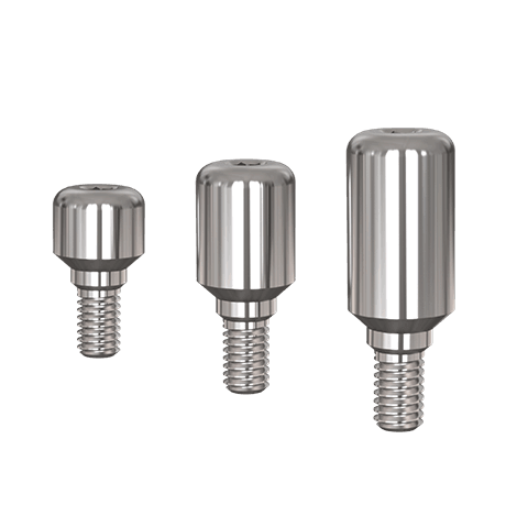 Narrow Dental Healing Abutments Regular Platform 