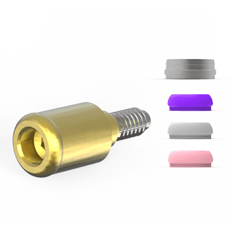 Straight Dental Locator Click-Attachment Full Set 
