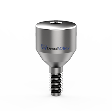 Titanium Healing Cap Wide Platform 2.42 mm Connection